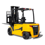 Hyundai B-9 cu furcile semiridicate