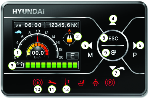 Monitor LCD Hyundai B-9U