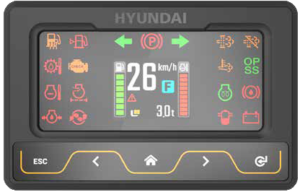 Tableta de bord Hyundai L-9