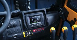 Cabina Stivuitor electric Hyundai BE-X la lucru