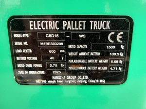 Electric Pallet truck